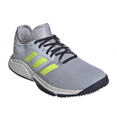 adidas Indoor Shoes Court Team Bounce silver grey Men